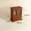The Elevate - Double Door Wooden Jewelry Box with Mirror
