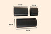 The Timepiece - Leather Watch Case - Black