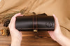 The Epoch - Leather Watch Roll For 3 Watches