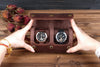 The Watchward - Leather Watch Case - Brown
