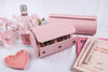 The Timepiece - Leather Watch Case - Pink