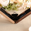 The Bond - Rotating Proposal Wooden Ring Box with LED