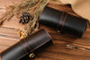 The Epoch - Leather Watch Roll For 3 Watches
