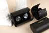 The Timepiece - Leather Watch Case - Black