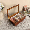 The Rustic - Single Tier Wooden Jewelry Box