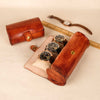 Leather Watch Case - Brown