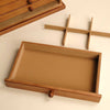 The Vintage - Multiple Tier Wooden Jewelry Box with Lock