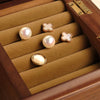The Elevate - Double Door Wooden Jewelry Box with Mirror
