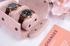 The Timepiece - Leather Watch Case - Pink