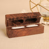The Duet - Double Slot Wedding Ring Box for 2 Rings - L