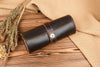 The Epoch - Leather Watch Roll For 3 Watches