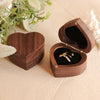 The Love - Heart Shape Wedding Ring Box