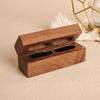 The Duet - Double Slot Wedding Ring Box for 2 Rings - L