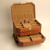 The Hex - Four Tier Wooden Jewelry Box with lock