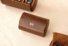 The Timepiece - Leather Watch Case - Brown