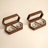The Match - Wedding Ceremony Wooden Ring Box