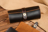 The Epoch - Leather Watch Roll For 3 Watches