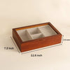 The Rustic - Single Tier Wooden Jewelry Box